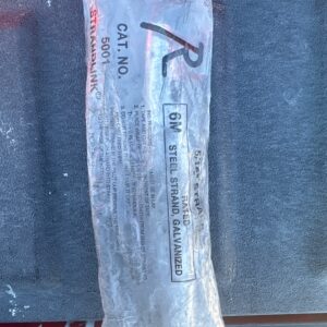 Tension Splice 5/16" Strand – 6M Rated Steel Strand, Galvanized