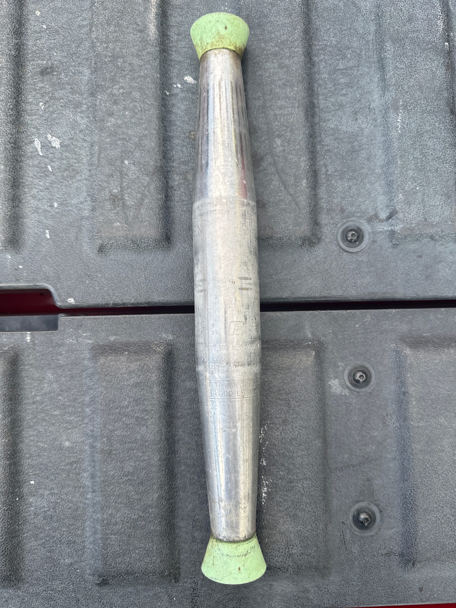 7 TENSION SPLICE CAT. NO. AL553364 336.4 MCM STR. 397.5 MCM STR ALL ALUMINUM 336.4 STRAAAC 11,000 LB MAX