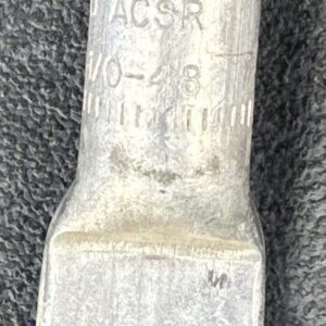 HOMAC SA 1/0-48 – Aluminum Compression Lug, 1-Hole NEMA
