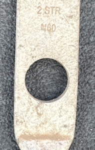 BURNDY YA2C2N – Copper Compression Lug, 2 AWG, 2-Hole